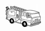 Feuerwehr Malvorlagen Lastwagen Feuerwehrautos Lkw sketch template