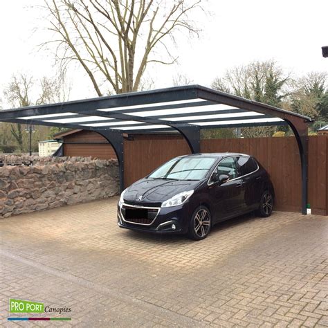 cool cantilever double carport  foot wide