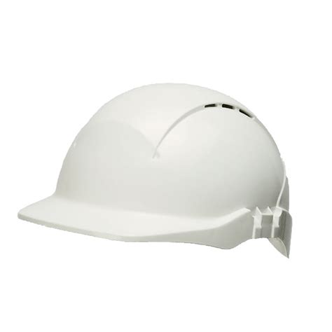 centurion concept reduced peak vented safety helmet white spartan safety