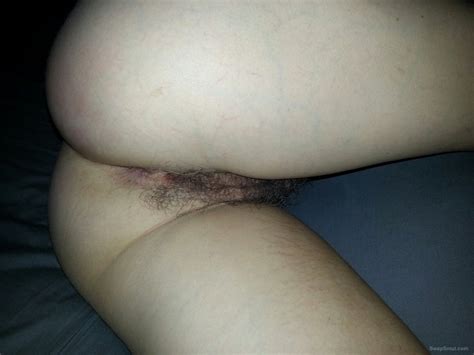horny couple decided to snap some pictures of the wife s hairy pussy after sex