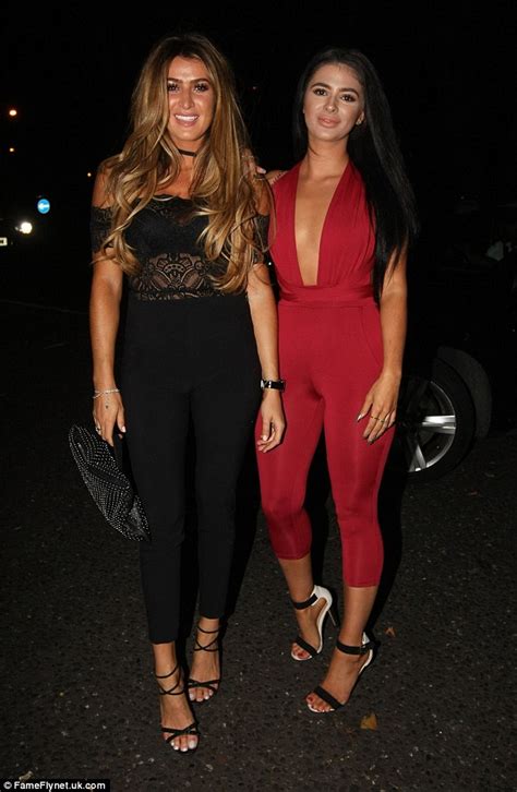 eotb s lillie lexie gregg exposes her bra and flat stomach in racy jumpsuit daily mail online