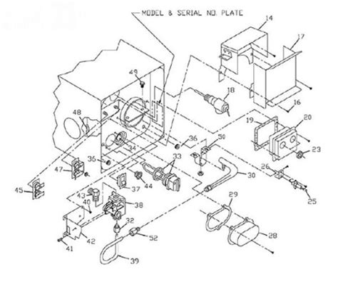 suburban rv water heater parts diagram