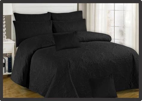 Black Embossed Bed Sheet 3 Pcs For Sale In Pakistan