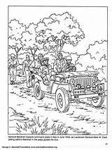 Jeep Sheets Colorare Militare Soldados sketch template