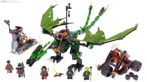 lego ninjago green nrg dragon review