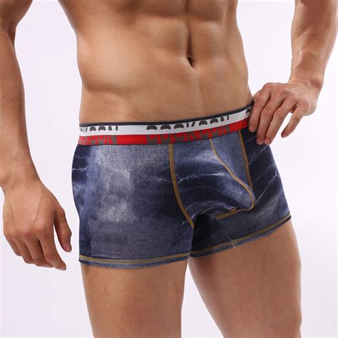 cockcon jeans heren boxers ondergoed merk grote penis convex pouch bulge enhancing underpants