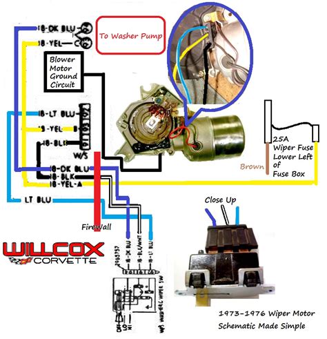 diagram  corvette wiper switch wiring diagram mydiagramonline