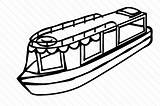 Canal Boats Set Drawings Craft Clipart Drawing Clipartmag sketch template