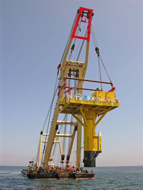 construction   platform research platform fino   baltic sea