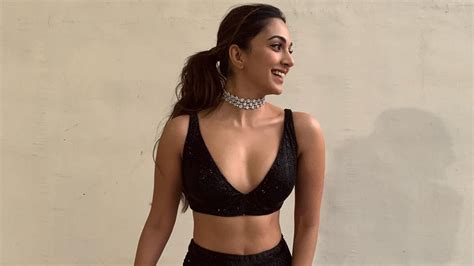 Kiara Advani’s Black Embellished Lehenga Is The Easiest Cocktail Outfit