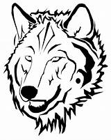 Wolf Head Outline Drawing Coloring Clipart Face Pages Angry Mad Simple Faces Easy Clip Cartoon Howling Printable Drawn Line Getdrawings sketch template
