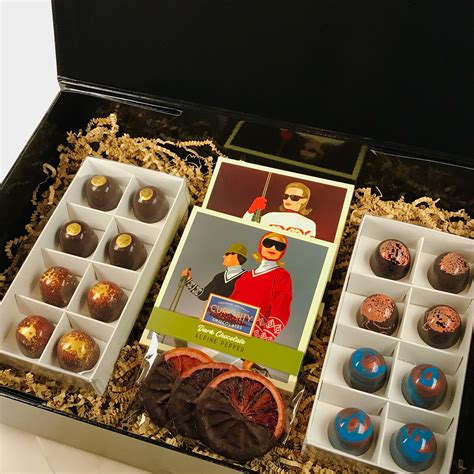 dark chocolate liqueur selection gift box