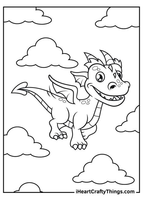 dragon coloring pages   printables