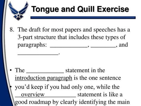 tongue  quill