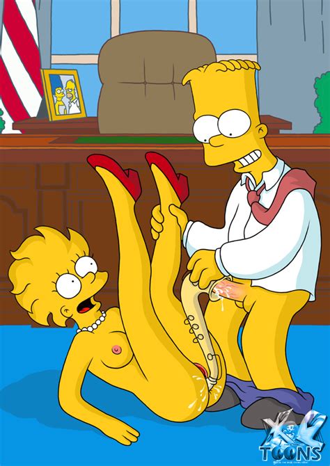 Rule 34 Bart Simpson Color Cum Female Human Lisa Simpson Male
