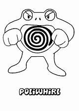 Pokemon Coloring Pages Poliwhirl Poliwrath Hellokids Para Imagenes Color Agua Water Source Go Gzx Choose Board sketch template