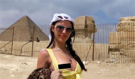 Tourists Film Porn Video At Pyramids Of Giza Enraging