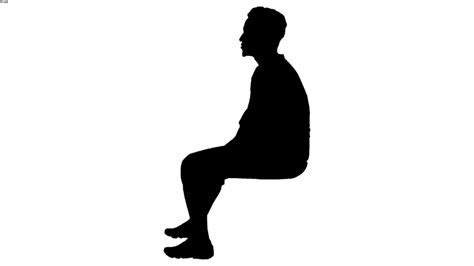 human silhouette sitting and i still only make 76 cents for every