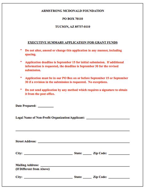 letter  intent grant application