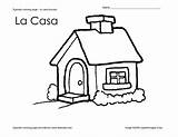 Coloring Spanish Pages Casa La House Worksheet Preschool Lesson Worksheets Kindergarten Planet Pre Reviewed Curated Clipartmag Lessonplanet Reviewer Rating sketch template