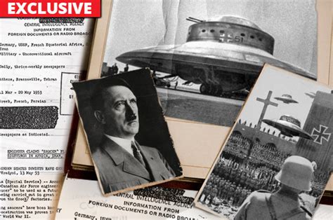 nazi flying saucer cia files docs claim hitler had 2 500mph ufo