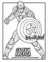 Captain America Drawing War Civil Draw Easy Marvel Cartoon Coloring Tutorial Too Drawings Man Getdrawings Paintingvalley Drawittoo sketch template