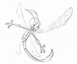 Sparx Dragonfly sketch template