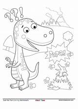 Hatching Dino Dinosour Kidzezone sketch template