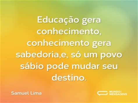 frases de educacao mundo das mensagens