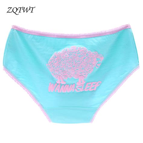 zqtwt new panties for women cotton cute sheep panties brand underwear