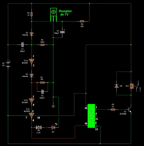 remote control receiver circuit diagram super circuit diagram