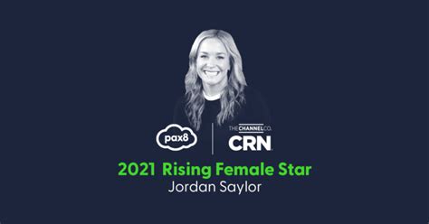 pax8 s jordan saylor honored on the 2021 crn rising female stars list