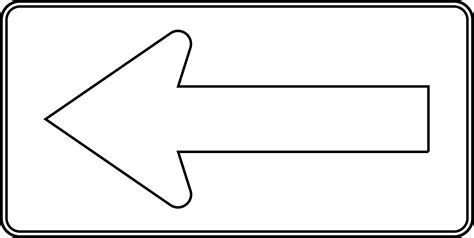printable directional arrow signs directional arrow signs  vector
