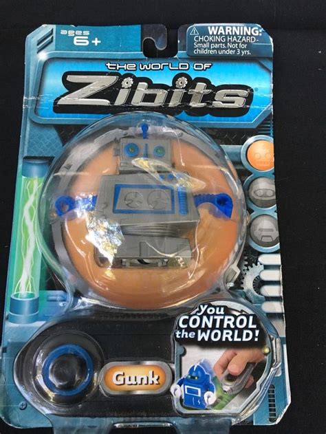 senario zibits mini rc robots gunk spin race toy  series  ebay stocking stuffers