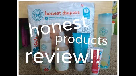 honest company products review    youtube