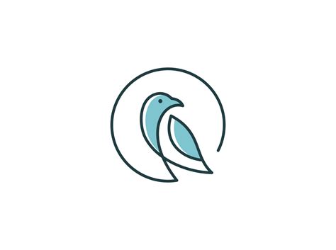 bird logo design  genetypeco  dribbble