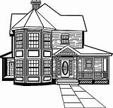 Coloring Expensive House Wecoloringpage sketch template