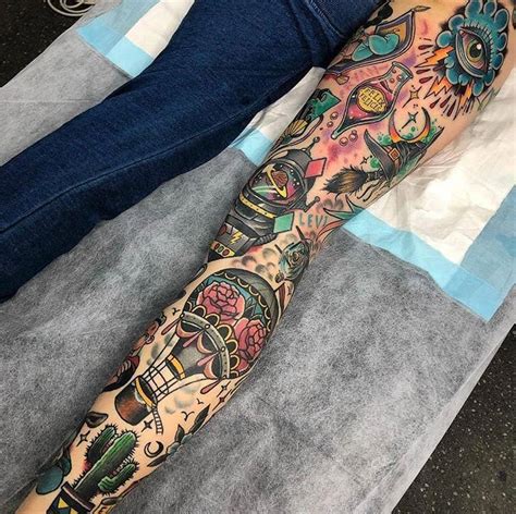 pin jordan cross tattoos full leg tattoos leg sleeve