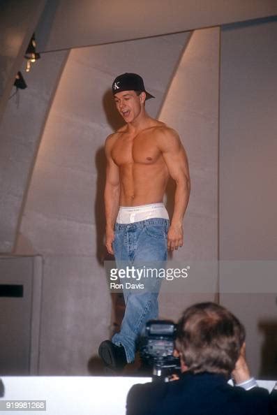 American Singer And Actor Mark Wahlberg Walks The Runway At The News