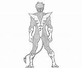 Nightcrawler Cartoon Coloring Pages Another sketch template