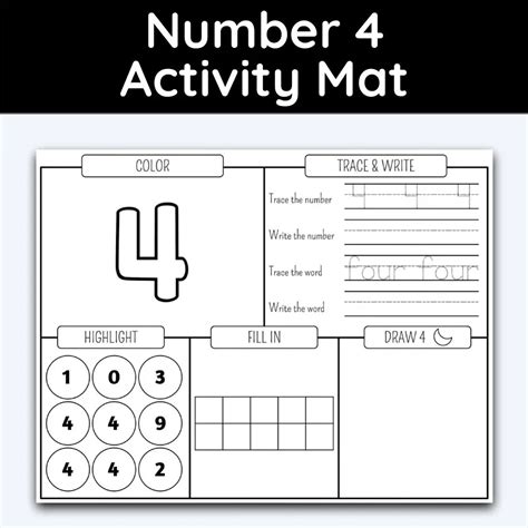 number  activity mat