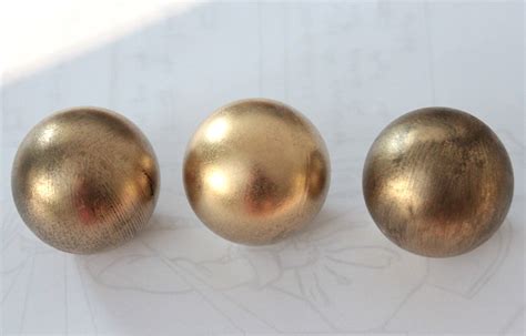 create  antique brass finish shine diy design