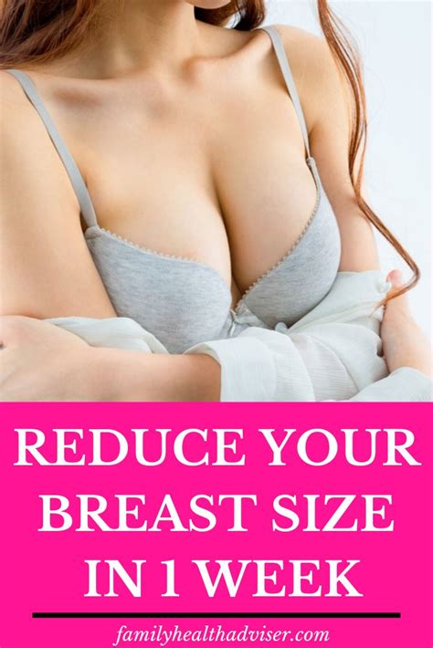 Pin On How To Reduce Breast Size Naturally