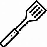 Svg Spatula Vector Grill Icon Slotted Notebook  Repo Vectors Elements Restaurant Wifi License Upstairs Svgrepo Starts sketch template