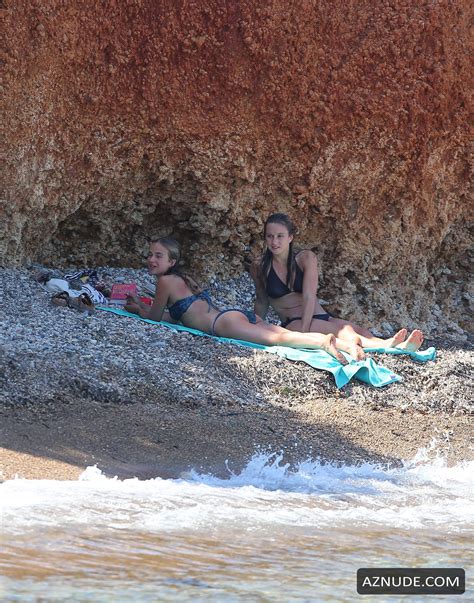 Amelia Windsor Sexy With Friend On A Beach In Ibiza Aznude