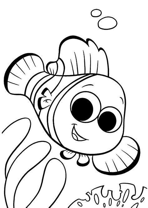 finding nemo coloring pages  kids printable  finding nemo