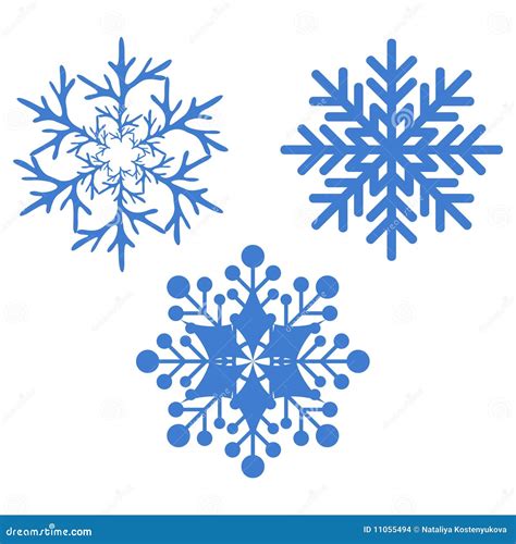 sneeuwvlok vector illustratie illustration  elementen