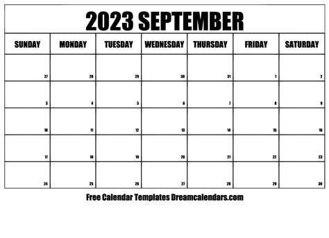 september  vertical calendar portrait september  vertical