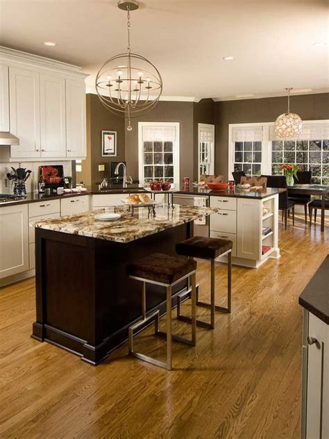wall paint colors  kitchens  dark cabinets warehouse  ideas