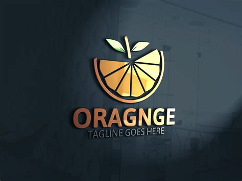orange logo creative logo templates creative market